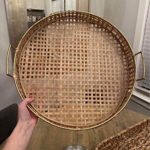 Rattan Tray